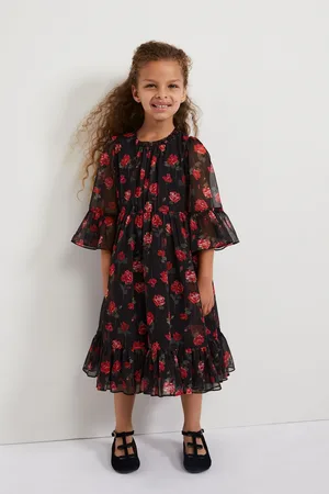Phase Eight Girls Lela Floral Smock Dress
