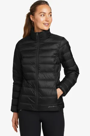 Eddie Bauer Black Cirruslite Down Jacket L