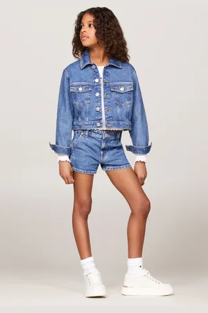 Tommy Hilfiger Girls Denim Trucker Jacket