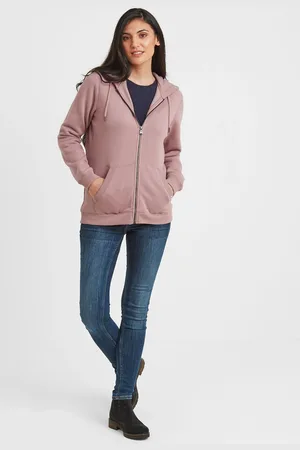 Tog 24 Pink Grey Mia Zip Up Hoodie AU 8