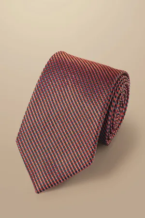 Charles Tyrwhitt Mens Stain Resistant Pattern Tie