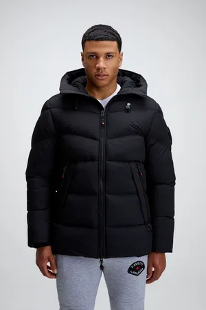 Zavetti Canada Mens Mens Zeoti Puffer Parka Jet Jacket