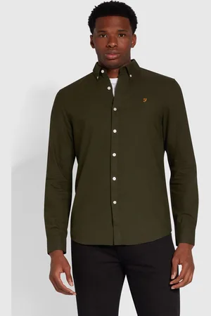 Farah Brewer Long Sleeve Shirt XXL