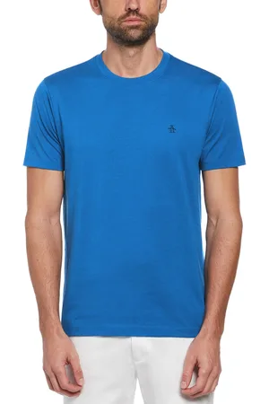 Original Penguin Pin Point 100% Cotton Logo T-Shirt S