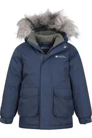 Mountain Warehouse Boys Kids Ranger Plain Water Resistant Jacket