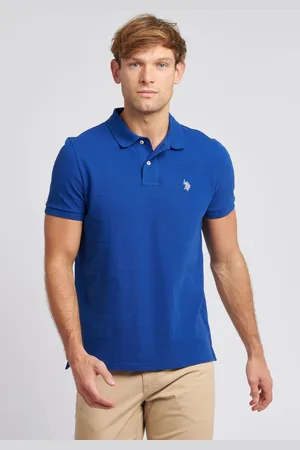 U.S. Polo Assn. U. S. Polo Assn. Regular Fit Pique 100% Cotton Polo Shirt XL