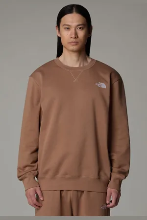 The North Face Brown Essential Crew Neck Sweatshirt XS