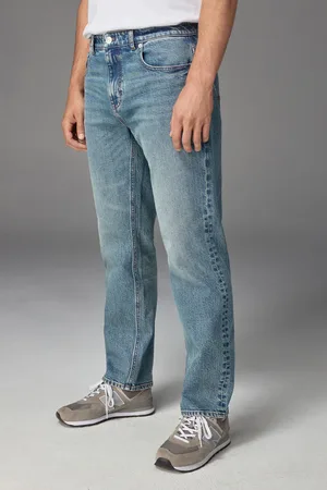 Next Mens Vintage Straight Fit Vintage Stretch Authentic Jeans