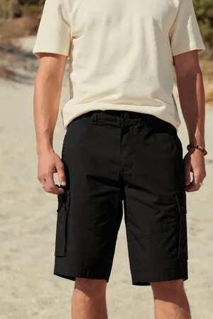 Next Mens Linen Blend Chino Shorts