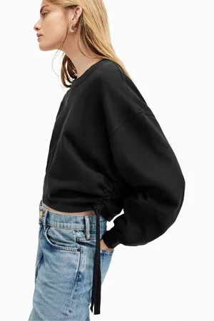AllSaints Womens AllSaints Mira 100% Cottton Sweat Top