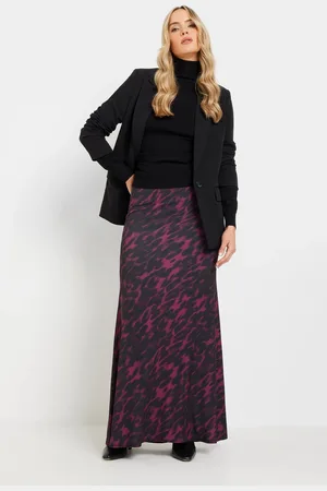 Long Tall Sally Animal Print Maxi Skirt AU 12 Tall
