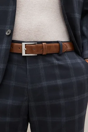 Next Tan Brown Faux Leather Belt XL