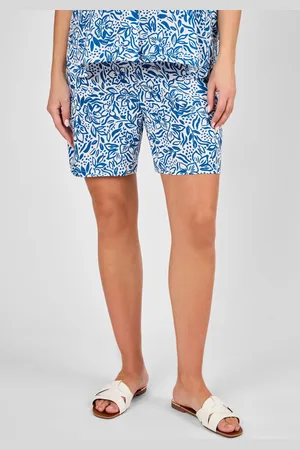 JoJo Maman Bébé Floral Patterned Maternity Shorts S