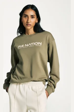 P.E Nation P. E Nation Silver Sage Qualify Sweatshirt XXL