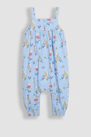 JoJo Maman Bébé Blue Fairy Button Front Jumpsuit 6