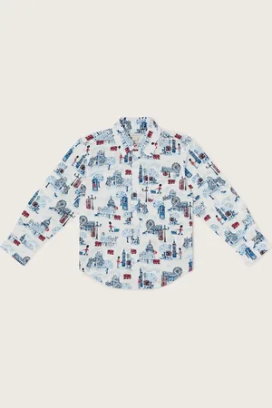 Monsoon London Print 100% Cotton Shirt 7