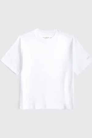 Abercrombie & Fitch Relaxed Fit White T-Shirt 11