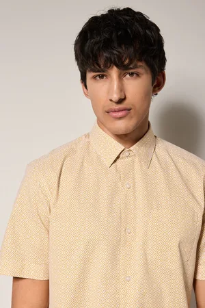 Next Easy Iron With Button Down Collar Short Sleeve Oxford Shirt 6XL