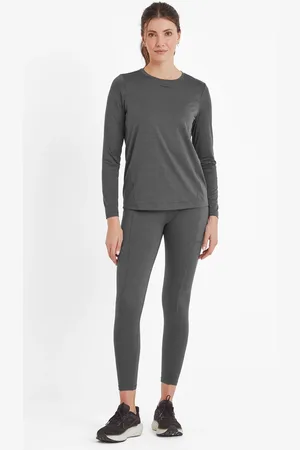 Tog 24 Grey Womens Blakely Tech Long Sleeve Top AU 10