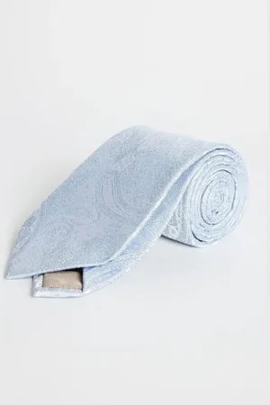 Moss Mens Wedding Paisley Tie