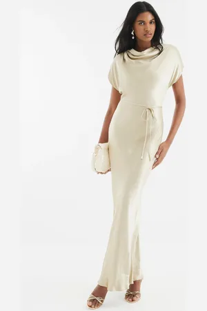 River Island Cowl Neck Maxi Dress AU 10
