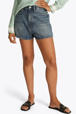 Tommy Hilfiger Denim Mini Flare Shorts AU 26 R