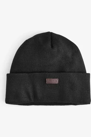 Barbour Mens Healey Knitted Beanie Hat