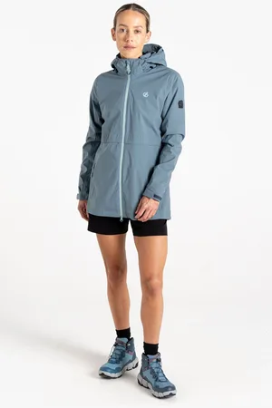 Dare 2B Womens Grey Switch Up II Waterproof Jacket AU 16