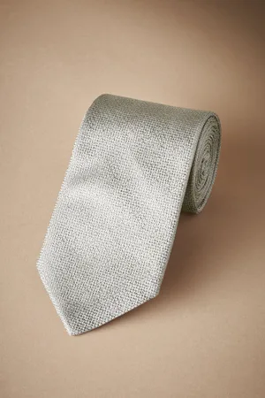 Next Mens Champagne Signature Made In Italy Tie