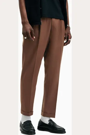 AllSaints Allsaints Brown Tallis Trousers 30