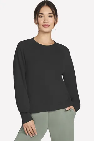 Skechers Black Skechluxe Elevate Crew Neck Sweatshirt XXL