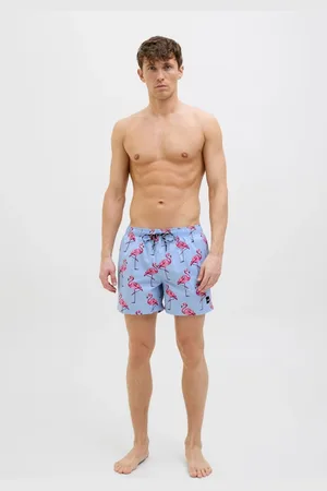 JACK & JONES Flamingo Print Swim Shorts XXL