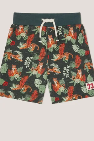 Monsoon Born Wild Tiger 100% Cotton Print Shorts 2