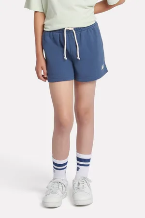 New Balance Girls Small Girls Logo Shorts