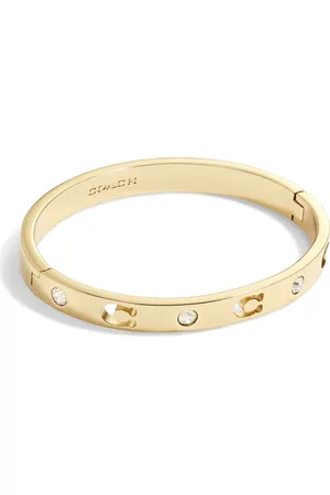 Coach Signature Stone Bangle Bracelet one