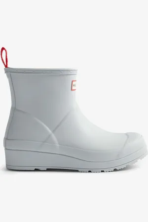 Hunter Womens Blue Play Short Wellies AU 7 (EU 38)