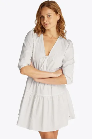 Tommy Hilfiger Poplin Mini 100% Cotton Dress L