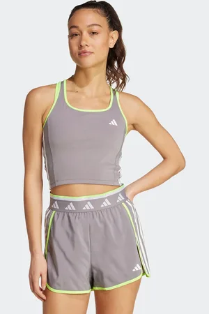 adidas Grey Hyperglam Tank Top UK 8