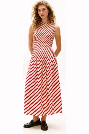 Tommy Hilfiger Fluid Stripe Dress AU 8