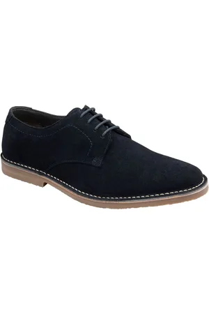 Frank Wright Mens Suede Lace-Up Desert Shoes AU 7 (EU 41)