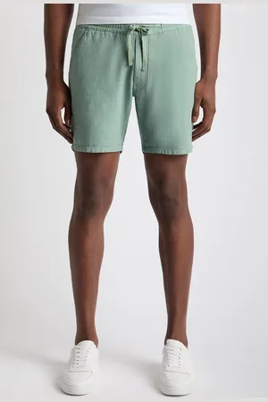 Remus Slim Fit Cotton-Linen Shorts 34