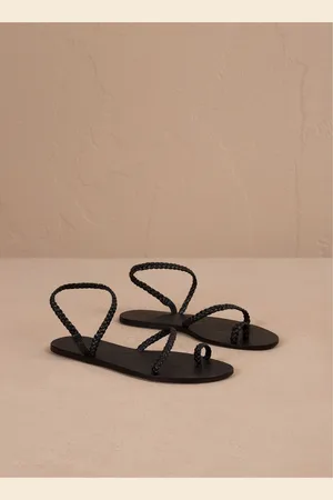 MANEBI Braid Toe Ring Sandals AU 8 (EU 39)