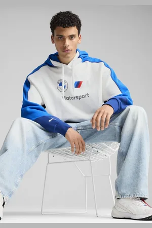 PUMA Blue Mens BMW M Motorsport Lifestyle Hoodie M