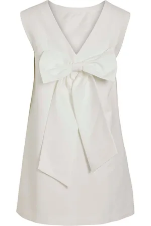 VILA Short Bow Back Detail Shift Dress AU 8