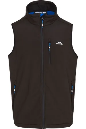 Trespass Male Vassus Softshell Black Gilet M