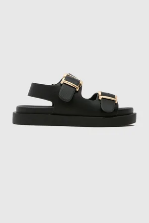 Schuh Tabs Buckle Brown Sandals AU 10 (EU 28)