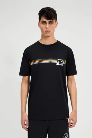 Ellesse Mens 100% Cotton Lental Black T-Shirt XXL