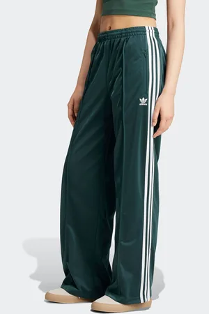 adidas Green/White Firebird Loose Track Joggers AU 12