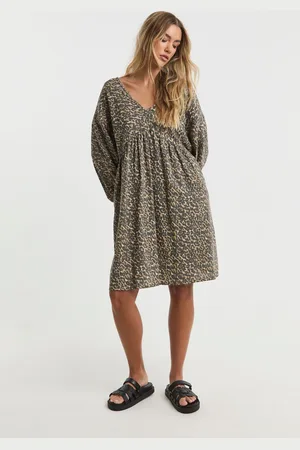 Simply Be Linen Smock Dress AU 16
