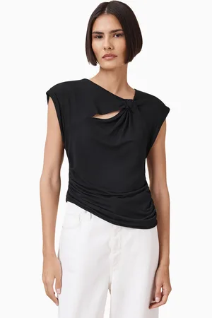 AllSaints AllSaints Black Robin Top M